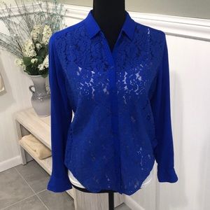 Hollister Lace Button Down